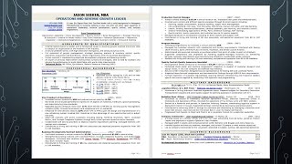 Modern Resume Examples