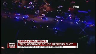 2 Kissimmee officers shot in Osceola Co., officials say