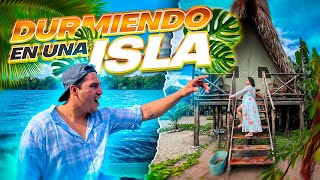 🏕DURMIENDO EN UNA ISLA | VLOG#1🌴 ENTRE MARES screenshot 1