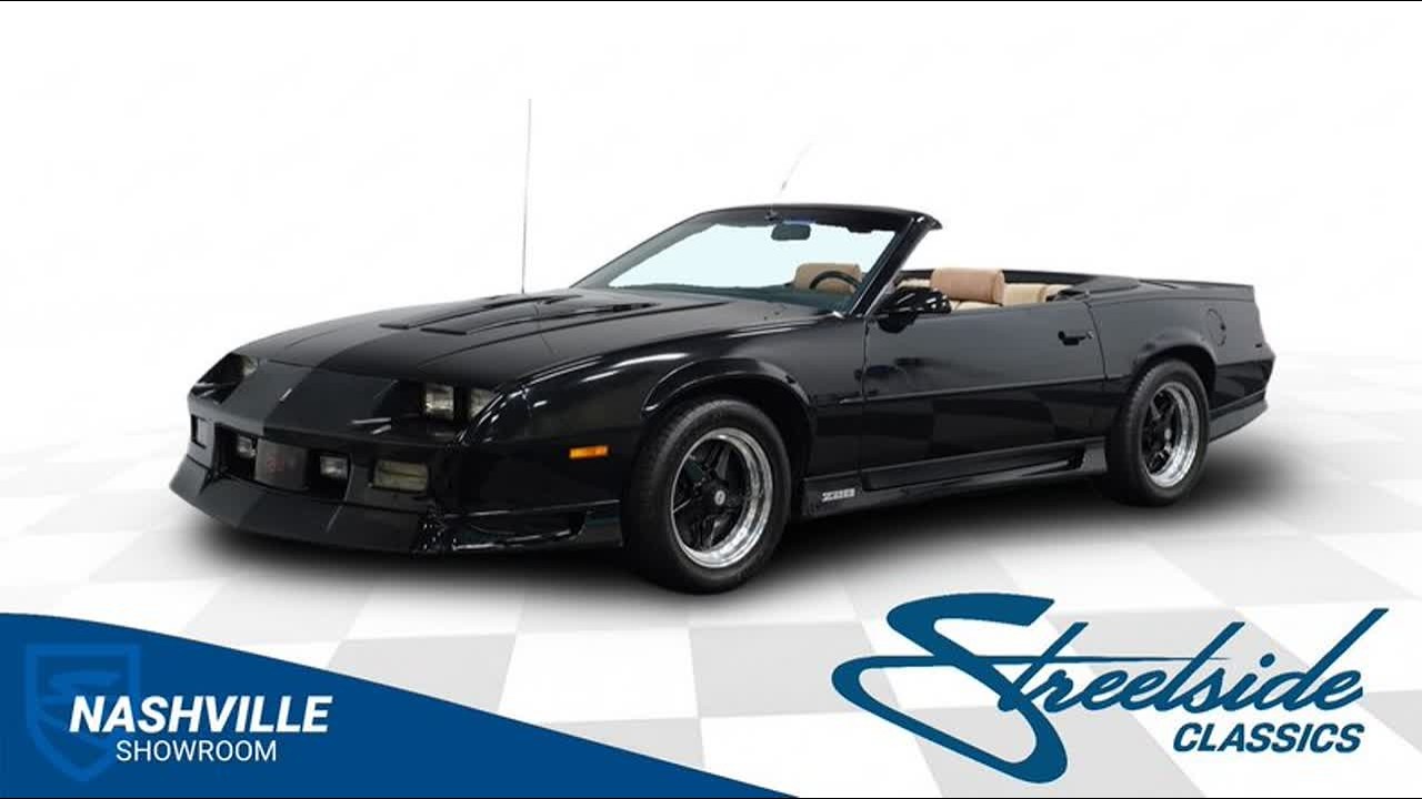 1991 Chevrolet Camaro Z28 Convertible 5471-NSH for sale