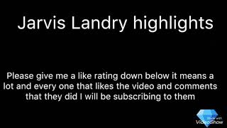 Jarvis Landry 2018-2019 NFL highlights