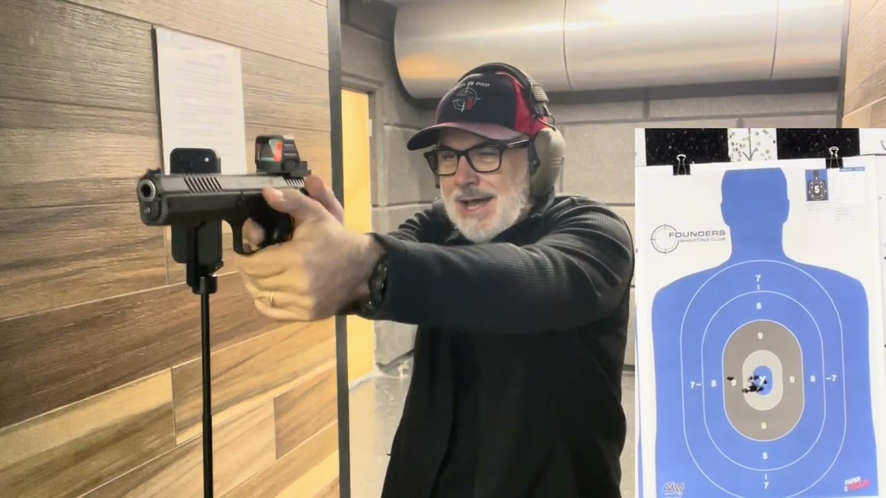 Treino de domingão com CZ TS-2 Orange 9mm com Red Dot Holosun 507Comp. 