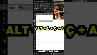 Excel : 3 niveaux pour ajuster tes colonnes (Débutant vs Hacker) ⚡