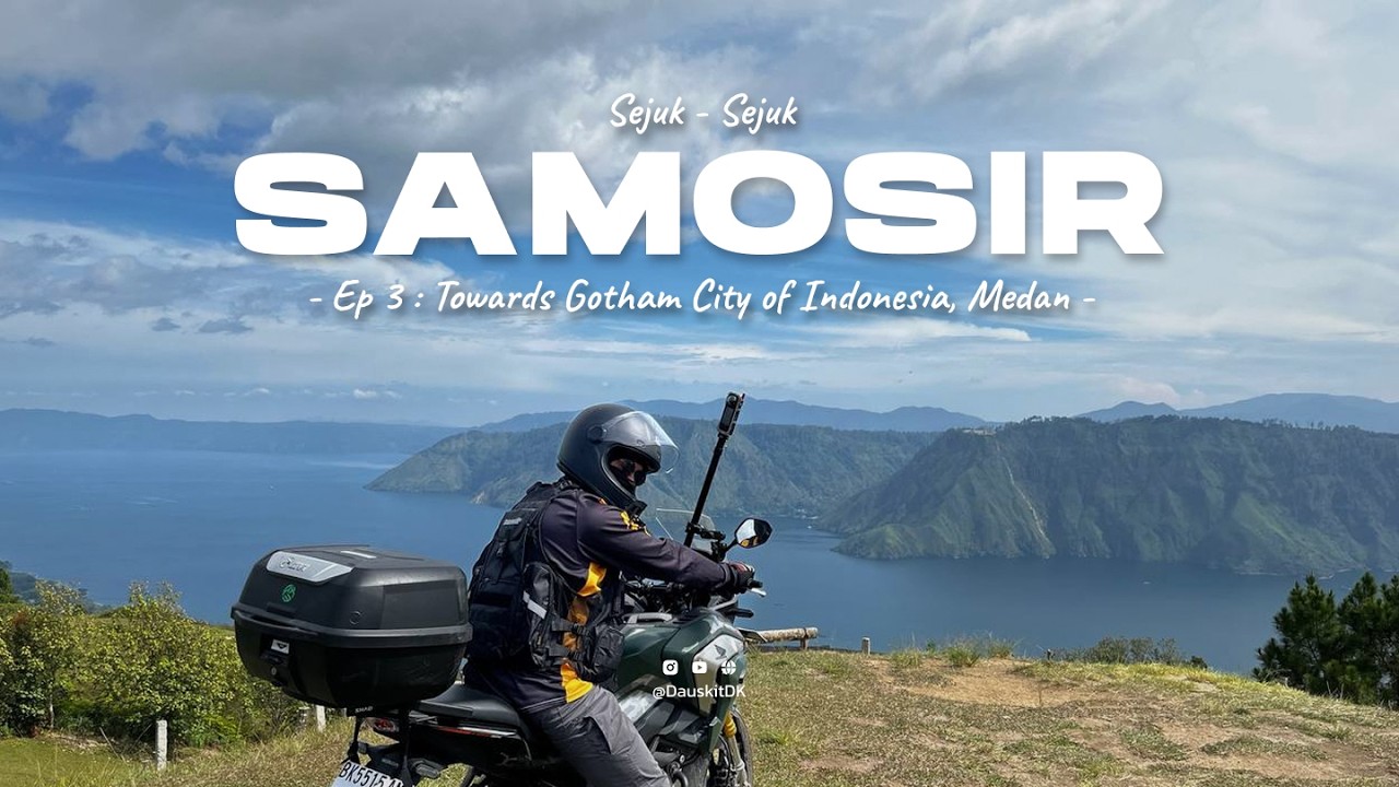 Samosir Ride EP 3: From the Calm of Danau Toba to Medan’s Chaotic Traffic!