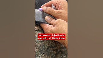 Intravenous injection l dr Umar Khan