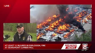 NEWS CONFERENCE: Officials speak after explosion, fire at Maine lumber mill Net Worth