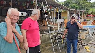 ESTOU QUEBRANDO A FRENTE DA MINHA POUSADA 