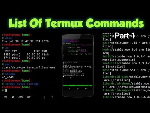 Termux Basic Commands Part-1