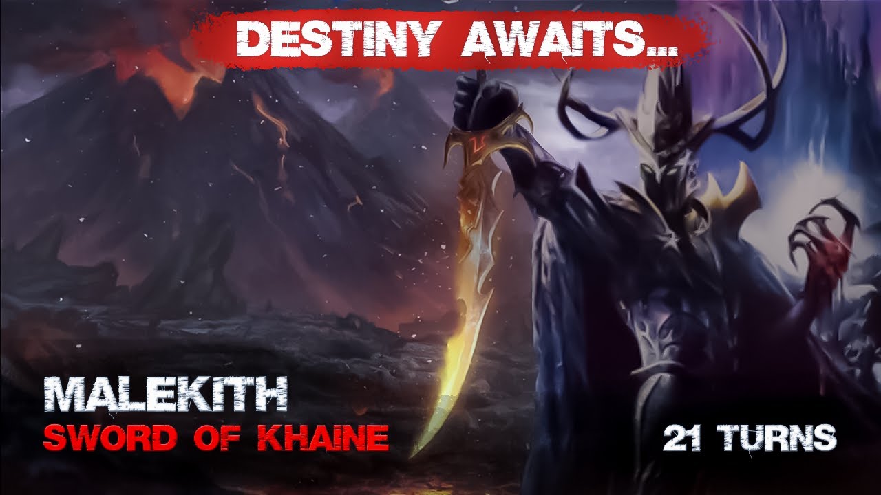 Malekith Sword of Khaine 21 turns YouTube