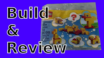 Lego 30541 Creative Duck Polybag Build and Review