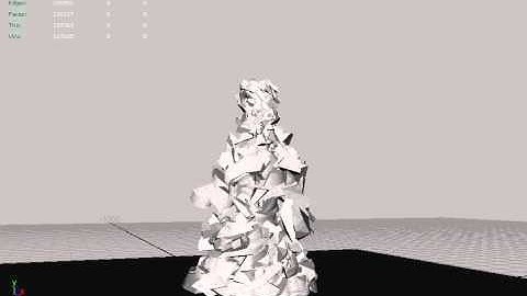 Sanjay Sen Statue Shatter Practice Maya Test 5