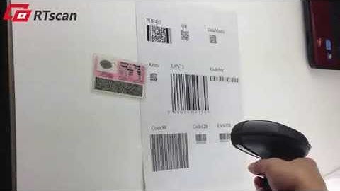 2D Reader For PDF417 Code In ID Card or Driver