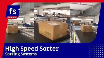 High Speed Sorter | Fast and Reliable production process | FS Solutions
