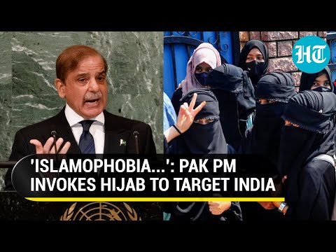&#39;Hijab ban, calls for genocide...&#39;: Pak PM Sharif&#39;s anti-India rant at UN General Assembly | Watch