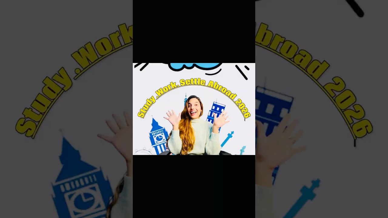 🔥 Top 5 Countries Offering Easy Work & Study Visas for Indians in 2026 | Work Abroad Guide 🔥