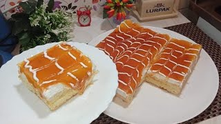 كيكة الحليب والكراميل التركية تريليتشا cake trileçe من أطيب وألذ كيكات لجربتها.