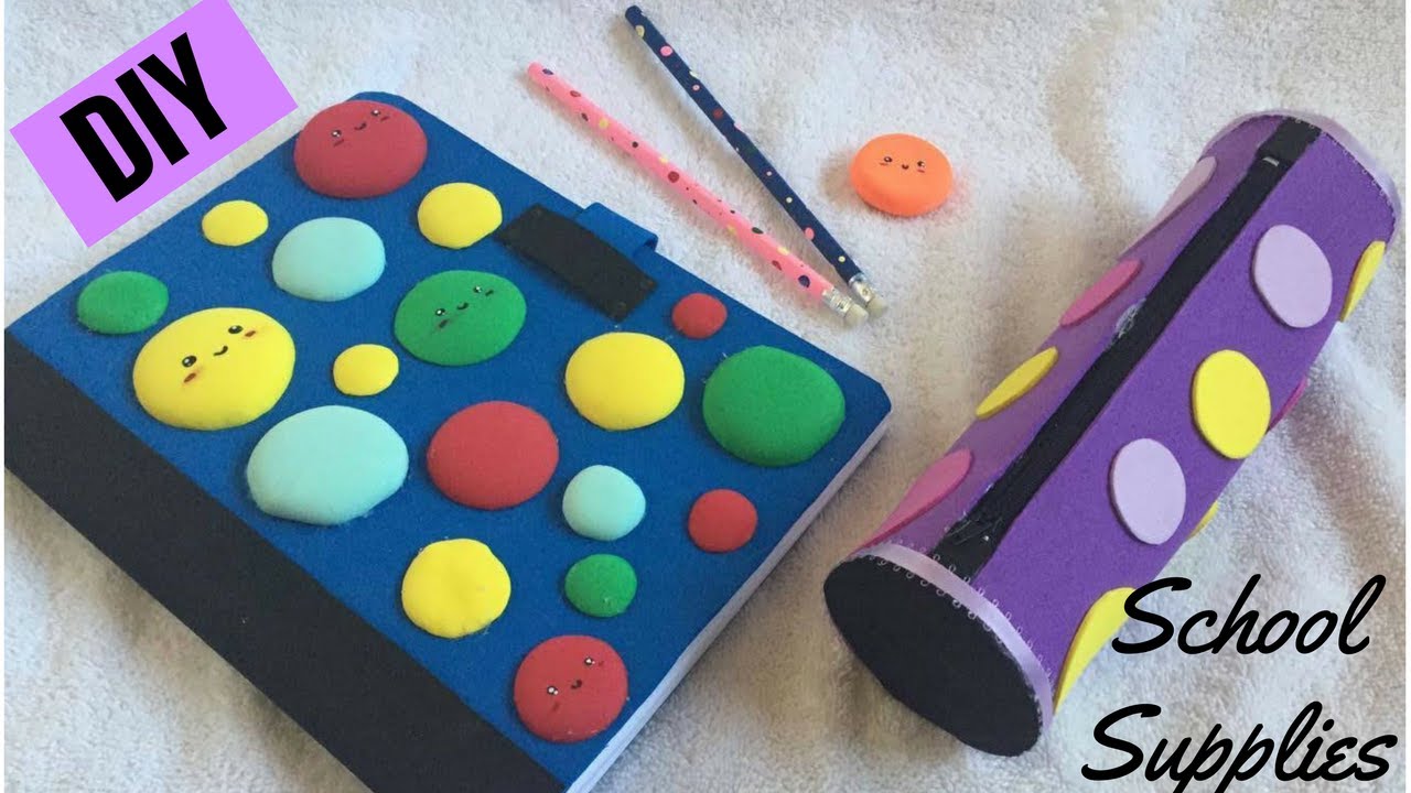 Decorate Your School Supplies With Circles Youtube