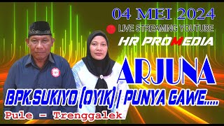 LIVE 'ARJUNA CAMPURSARI' DI RUMAH BPK.SUKIYO (OYIK) GUGUR PULE TRENGGALEK //KRISNA AUDIO