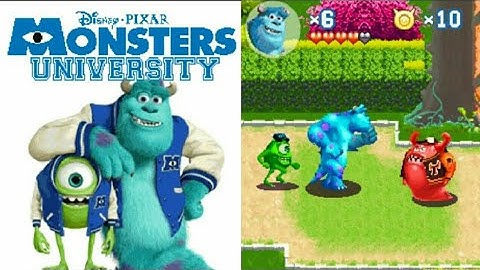 MONSTERS UNIVERSITY GAMELOFT 2013 JAVA GAME GAMEPLAY
