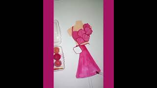 Fashion Designer Portfolio Of Formal frock for college|| fashion design portfolio #portfolio