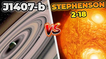 The Biggest Rings VS The Biggest Star - Universe Sandbox