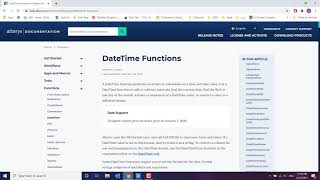Generate Date Dimension Using Alteryx