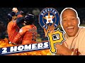 HAD TO DOUBLE IT! || ASTROS VS PIRATES GAME 2 HIGHLIGHTS FAN REACTION