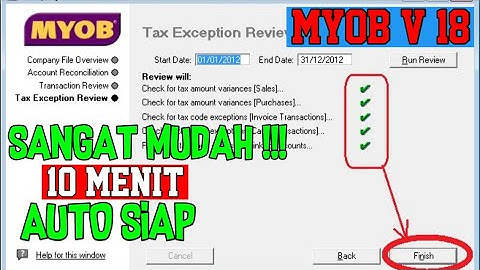 SANGAT MUDAH !!! Beginilah cara Membuat data awal pada perusahaan Dagang - MYOB  v 18