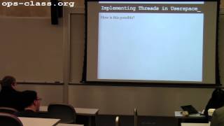 08 Feb 2013: Thread States and Implementations