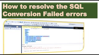 SQL Interview Questions || SQL Query Errors|| SQL interview scenario's