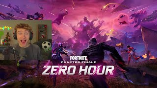 Cactus Reacts to the MASSIVE Fortnite Zero Hour Live Event!