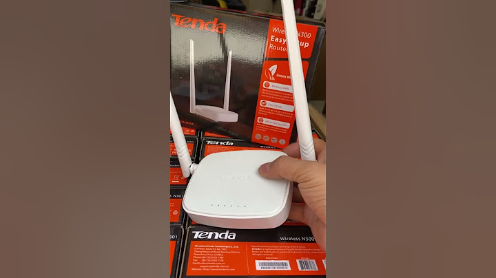 Đánh giá wireless router tenda n301