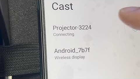 How to Mirror Android Phone/Table to a Smart Projector - Examples: Gimbal 3&5, HY300 and HY320
