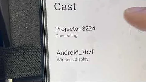 How to Mirror Android Phone/Table to a Smart Projector - Examples: Gimbal 3&5, HY300 and HY320