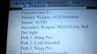 Top 5 Modern Warfare 2 Custom Classes