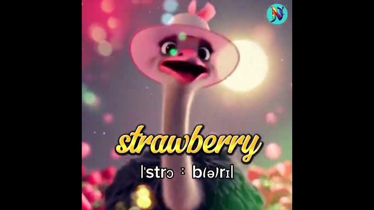 25. Любят страусы клубнику...🍓 