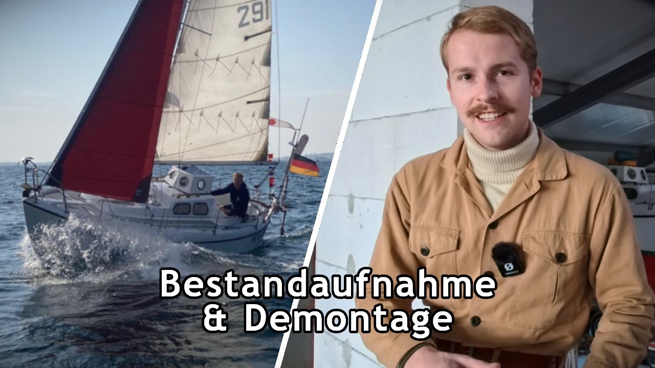 Bestandaufnahme & Demontage | Kleinstkreuzer im Winterlager - Folge 1