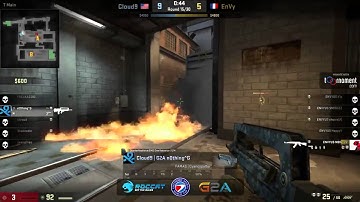 Cloud9 n0thing amazing 1v3 clutch against EnvyUs