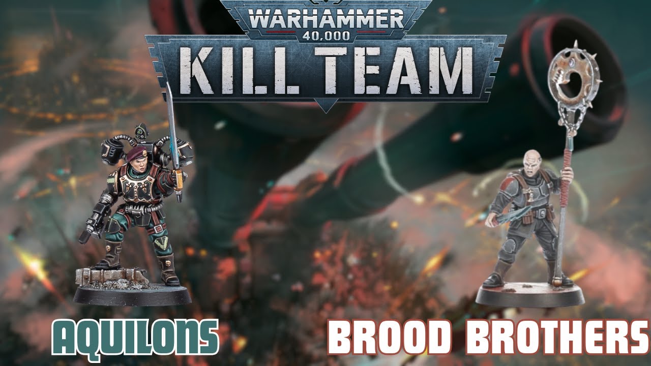 Tempestus Aquilons vs Brood Brothers - Kill Team Battle Report - YouTube