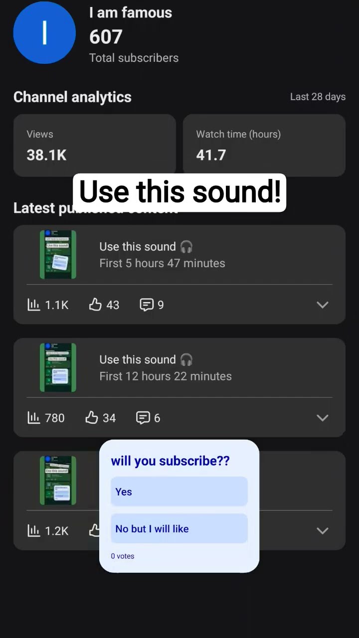 Every creator needs this sound 🎧 - YouTube