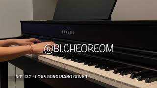 Video thumbnail of "NCT 127 엔시티 127 - 'Love Song (우산)' Piano Cover"