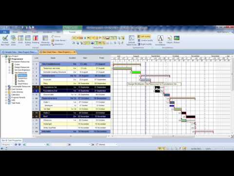 Powerproject Lesson 6 - Resources and costs