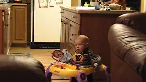 Tynan (6.5 months) with Denise