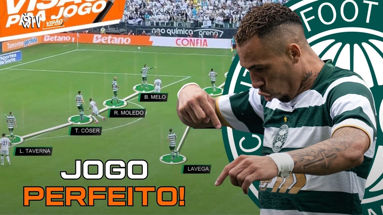 A ESTRATÉGIA PERFEITA DO CORITIBA PARA ATROPELAR O SANTOS FORA DE CASA ...