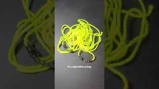 DNA string keeps string tension neutral easier to learn tricks. No need to fix twist in string #yoyo