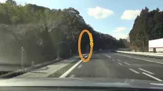 山口県美祢市 東厚保町 中国自動車道下り方面 ループコイル式オービス Youtube