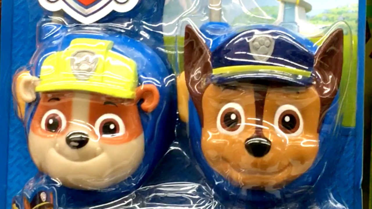 paw patrol chase & marshall walkie talkies