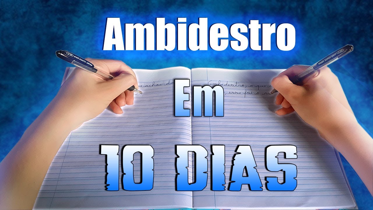 10 DIAS PARA ME TORNAR AMBIDESTRO / USANDO A MÃO ESQUERDA PARA TUDO ...