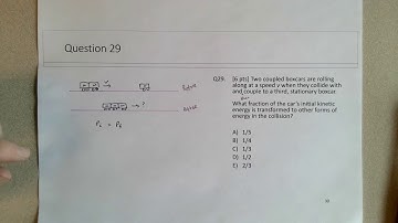 Energy in Collisions Review - Final Exam