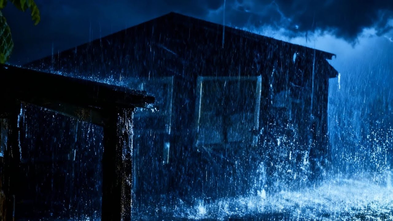 Круглосуточные расслабляющие звуки грозы